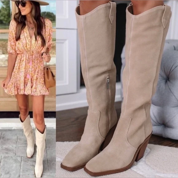 Vince camuto Afelia Knee High Boot women size 8.5 - Picture 11 of 13